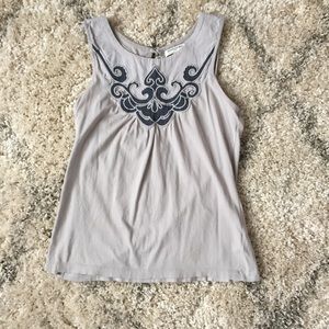 Banana republic sleeveless top